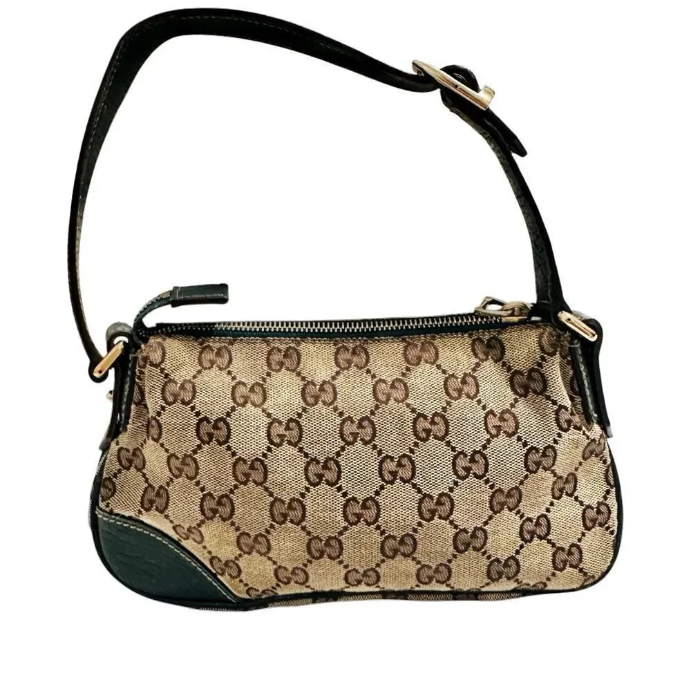 Gucci Green and Gold Women's Hasler Bag - Picture 9 of 16